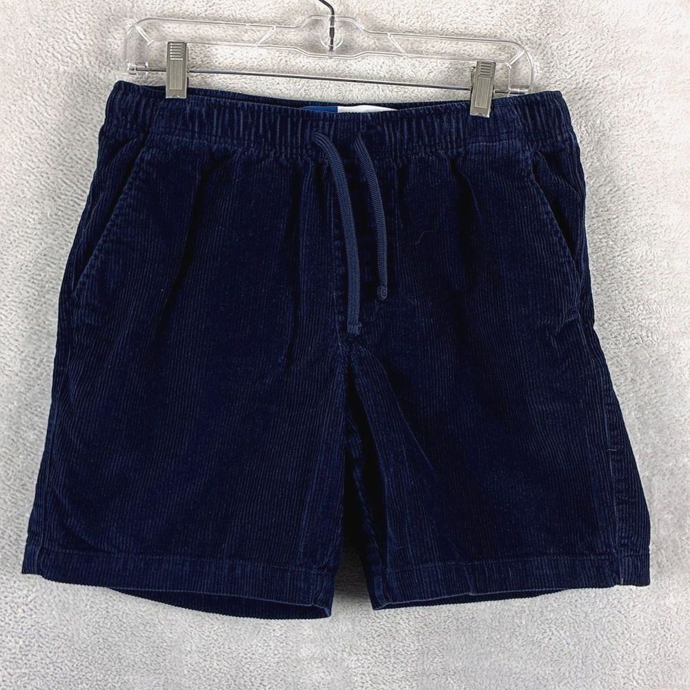 Old Navy Shorts Mens S Navy Corduroy Jogger Drawstring Baggy Preppy Skate Y2K